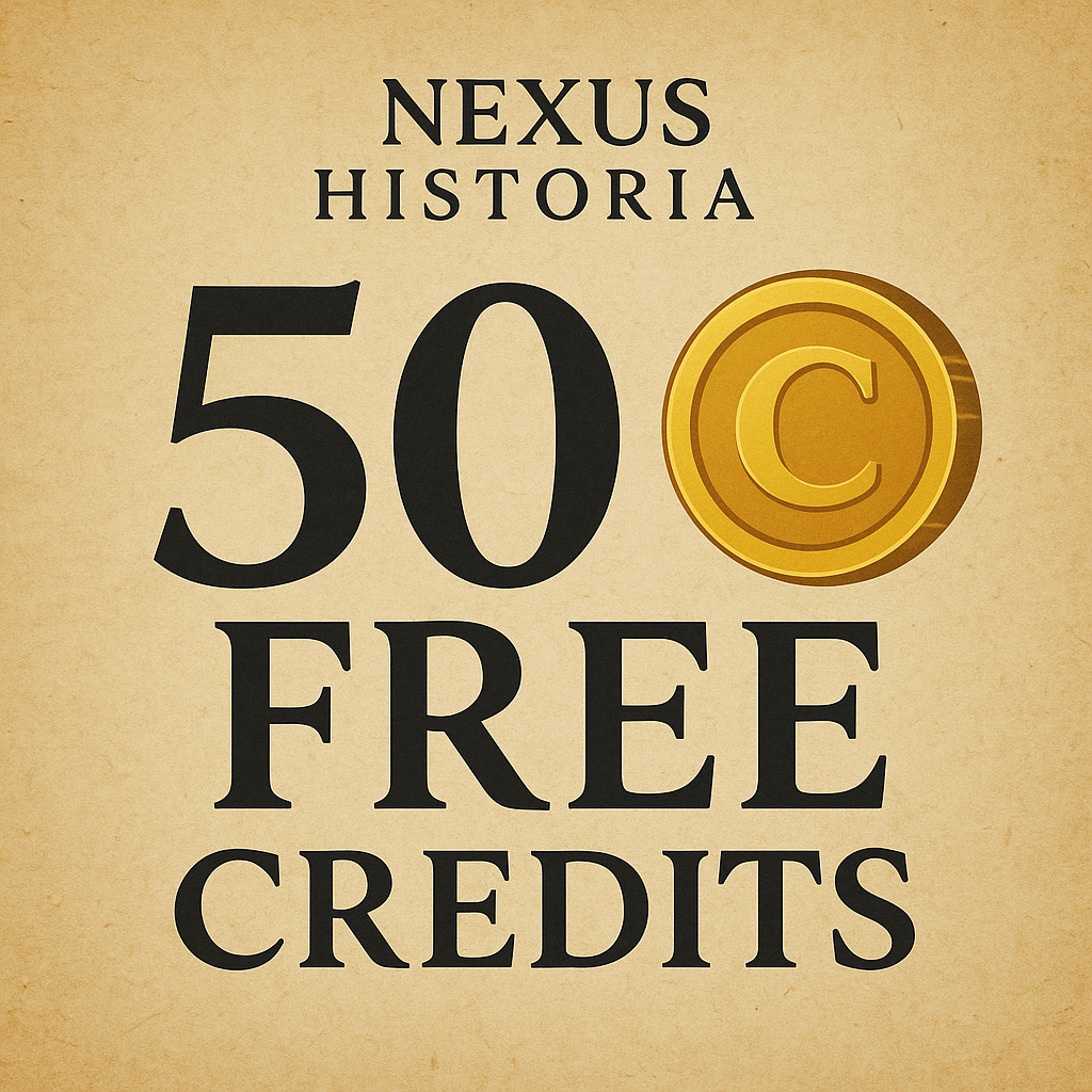 Try Nexus Historia free 15 welcome credits!
